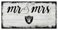 Las Vegas Raiders Script Mr. & Mrs. Sign