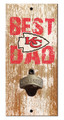 Kansas City Chiefs Best Dad Bottle Opener