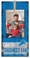 Detroit Lions I am the Toughest Fan 6" x 12" Sign