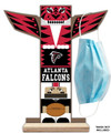 Atlanta Falcons Totem Mask Holder