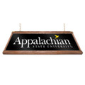 Appalachian State Mountaineers Premium Wood Pool Table Light