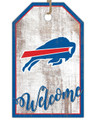 Buffalo Bills Welcome Team Tag 11" x 19" Sign