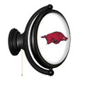 Arkansas Razorbacks Oval Rotating Lighted Wall Sign