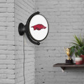 Arkansas Razorbacks Oval Rotating Lighted Wall Sign