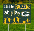 Green Bay Packers Little Fans at Play 2-Sided Yard Sign