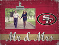 San Francisco 49ers Mr. & Mrs. Clip Frame