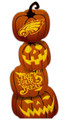 Philadelphia Eagles Pumpkin Stack 31" Leaner