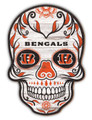 Cincinnati Bengals 12" Sugar Skull Sign