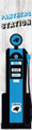 Carolina Panthers Retro Pump 48" Leaner