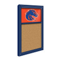 Boise State Broncos Cork Note Board