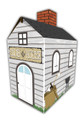 New Orleans Saints Cardboard Clubhouse Playhouse