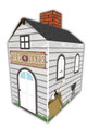 San Francisco 49ers Cardboard Clubhouse Playhouse
