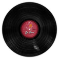 Tampa Bay Buccaneers 12" Vinyl Circle