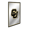 Colorado Buffaloes Vertical Framed Mirrored Wall Sign