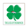Denver Broncos Luck of the Team 10" x 10" Sign