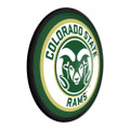 Colorado State Rams Round Slimline Lighted Wall Sign
