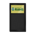 Colorado State Rams Chalk Note Board