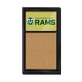 Colorado State Rams Cork Note Board