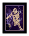 Minnesota Vikings Neon Player Framed 12" x 16" Sign