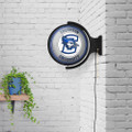 Creighton Bluejays Round Rotating Lighted Wall Sign