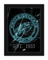 Philadelphia Eagles Neon Circle Logo 12" x 16" Framed Wall Art