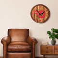Dayton Flyers "Faux" Barrel Top Wall Clock
