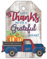 Buffalo Bills Gift Tag and Truck 11" x 19" Sign