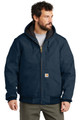 Carhartt Quilted-Flannel-Lined Duck Active Men's Custom Jacket