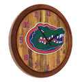 Florida Gators "Faux" Barrel Top Wall Clock