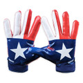 Battle Sports Texas Flag Adult Football Receiver Gloves