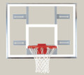 Bison 42" x 54" Glass Conversion Basketball Backboard