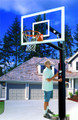 Bison Smoked Lottery Pick Adjustable Basketball Hoop