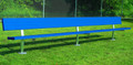 Bison 15' Fixed Player Bench with Backrest