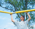 Bison 5 9/16" Gooseneck Football Goalposts