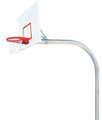 Bison 5 9/16" x 8' Mega Duty Steel Playground Rectangle Basketball Hoop