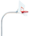 Bison 5 9/16" x 8' Mega Duty 42" x 72" Steel Playground Rectangular Basketball Hoop