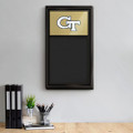 Georgia Tech Yellow Jackets Chalk Note Board
