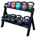Body Solid Dual Dumbell/Kettlebell Rack