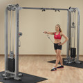 Body Solid Pro Clubline Cable Crossover Machine - 2x 235 lb Stacks
