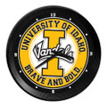 Idaho Vandals Ribbed Frame Wall Clock