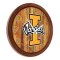 Idaho Vandals "Faux" Barrel Top Wall Clock