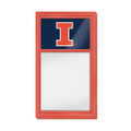 Illinois Fighting Illini Dry Erase Note Board