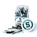 Michigan State Spartans 175 Golf Tee Jar