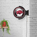 Arkansas Razorbacks Round Rotating Lighted Wall Sign