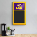 LSU Tigers Chalk Note Board