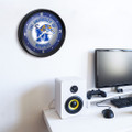 Memphis Tigers Ribbed Frame Wall Clock