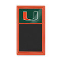 Miami Hurricanes Chalk Note Board