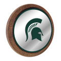 Michigan State Spartans Barrel Top Mirrored Wall Sign