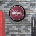 Mississippi State Bulldogs Retro Lighted Wall Clock
