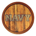 Navy Midshipmen ""Faux"" Barrel Top Sign